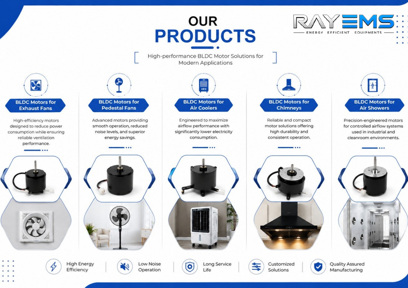 RAYEMS product overview